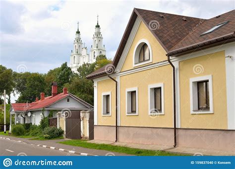 Street In The Historical Part Of Polotsk Stock Photo Image Of