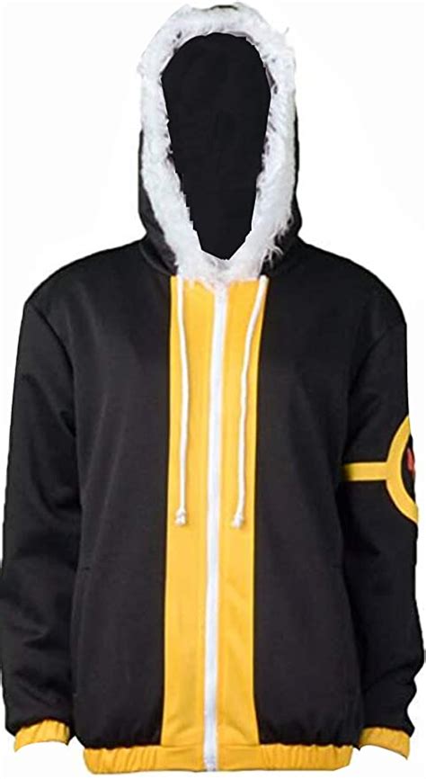 Frisk Fell Sans Cosplay Jacket Black Hoodie Coat Custom