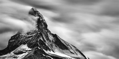 New The Iconic Matterhorn As A Long Exposure In Bandw Nio Photography