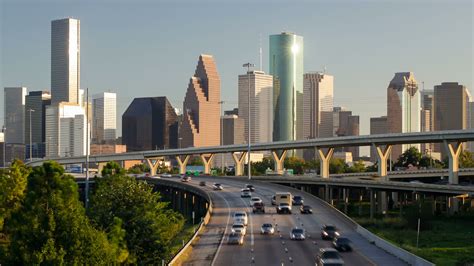 Houston Skyline Wallpaper Hd Wallpapersafari