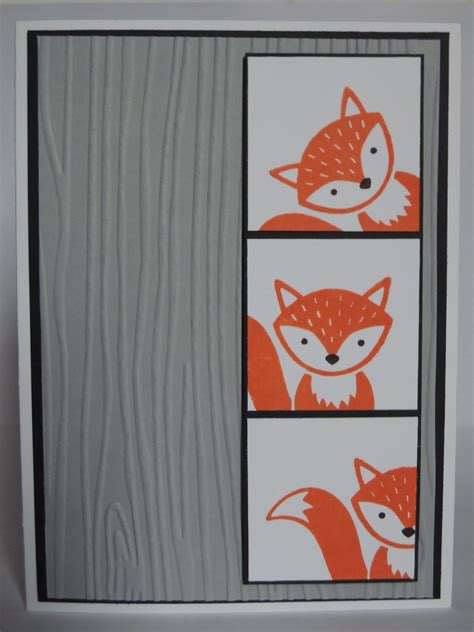 Diversified Foxy Friends From Stampin Up Cards Stampin Up Crafts