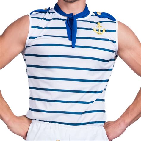 Carnival Party Stripe Sexy Man Male Gay Sailor Costume For Adults Men Fancy Dress Buy Sailor