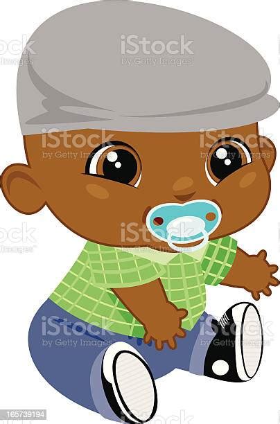Adorable Black Baby Boy Stock Illustration Download Image Now Istock