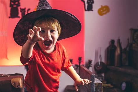 Premium Photo Halloween Child Kids Scary Hallowen Concept Kid Horror
