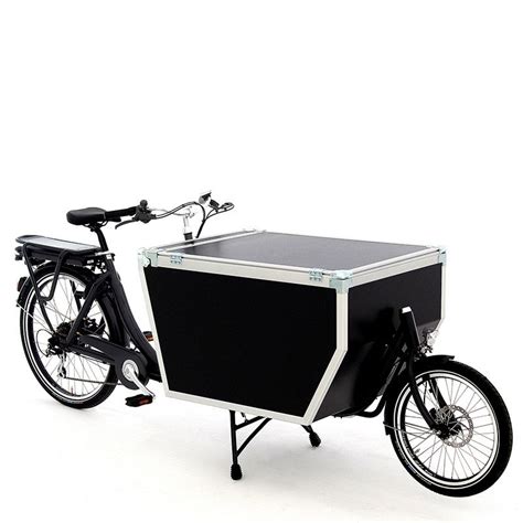 Babboe Pro Bike Flightcase E Electric Cargo Bike Black