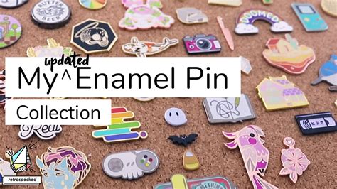 My Updated Enamel Pin Collection Retrospecked Youtube
