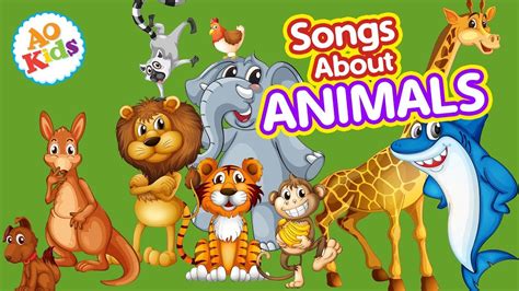 Songs About Animals 25 Minutes Of Songs For Kids Youtube