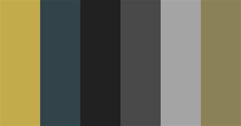 Uneasy Color Scheme Black