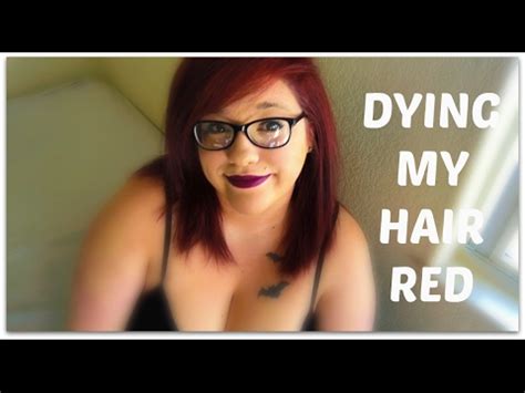 Whether you prefer a color that is a little more modest and natural or you want your hair to showcase its individuality far and wide, there's a shade of red hair color that will suit you. 💋HOW I DYE MY HAIR RED💋 - YouTube