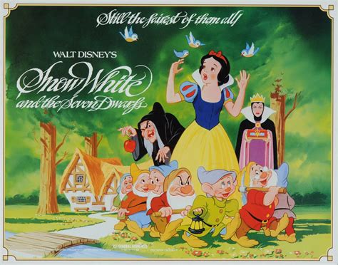 Filmic Light Snow White Archive 1983 Us Snow White Half Sheet