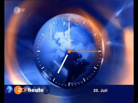 It is run as an independent nonprofit institution, which was founded by all federal states of germany. ZDF heute - Uhrloop 2001 - 2009 - YouTube