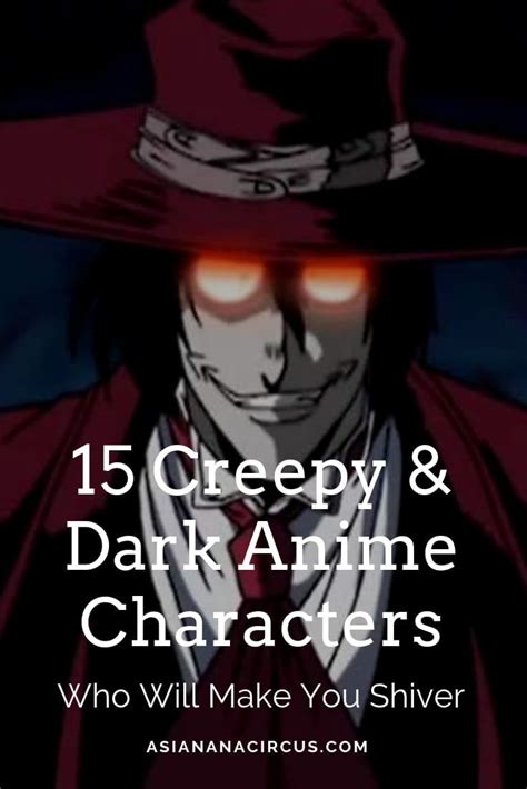 Dark Anime 40 Unforgettable Dark Anime Characters Asiana Circus
