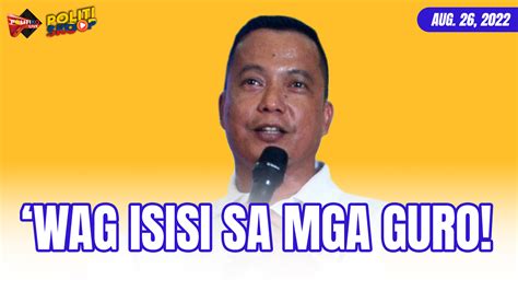 POLITISKOOP with ACT Chairperson Vlademir Quetua | ‘Wag isisi sa mga guro!