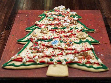 Christmas cake cookies recipe | ree drummond | food . Christmas Tree Cookie Cake Recipe | Food Network Kitchen ...