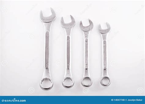 Four Different Combination Wrenches Stock Photo Image Of Wrench