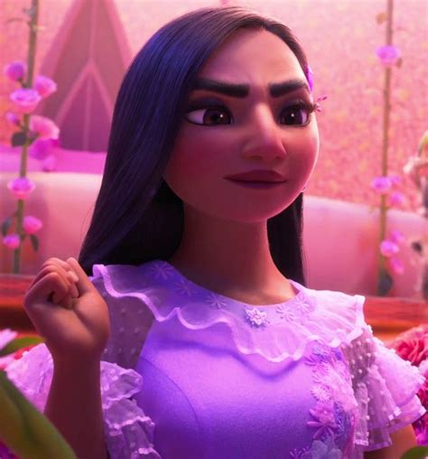 Isabela Madrigal Is One Of The Tritagonists Of Disneys 2021 Animated Feature Film Encanto She