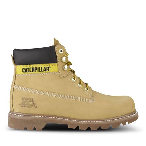 Caterpillar Mens Colorado Leathersuede Boots Honey Clothing Zavvi