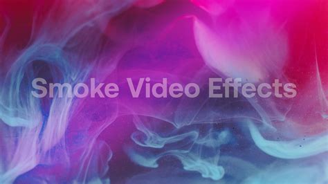 20 Cool Smoke Video Effects And Templates For Editors Vfx Editing Tips