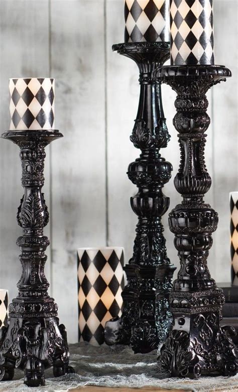 15 Creepy Gothic Candle Holder Ideas For A Scary Halloween Gothic