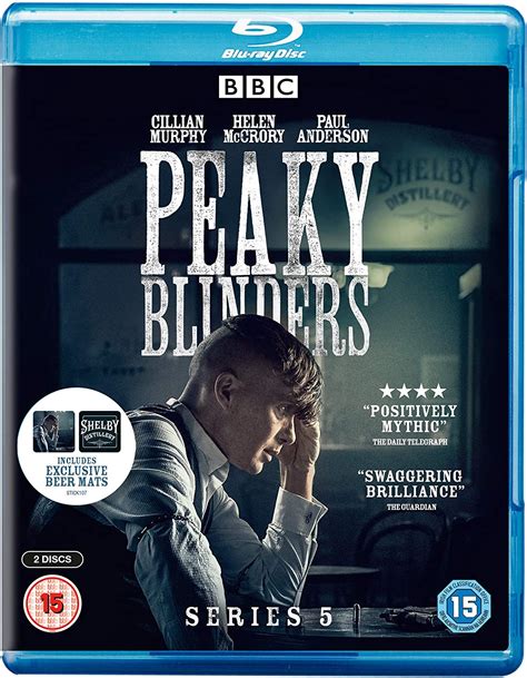 Peaky Blinders Series 5 Includes 2 Beer Mats Blu Ray 2019 Uk Cillian Murphy