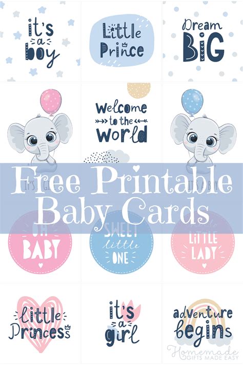 Free Printable Baby Boy Cards Printable Form Templates And Letter