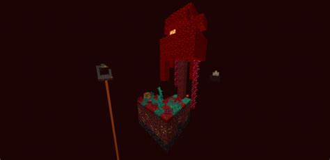 Nether Skyblock For Minecraft Pocket Edition