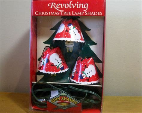 Spin Shades Revolving Christmas Tree Lamp Shades Etsy