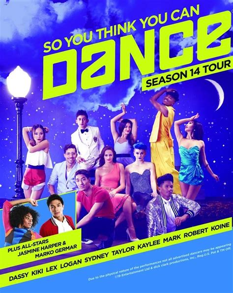 ‘sytycd Season 14 Live Tour Details Released Where To Buy Tickets