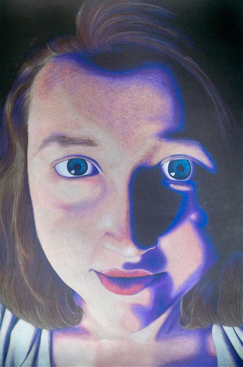 Colored Pencil Self Portrait By Leah Art On Deviantart