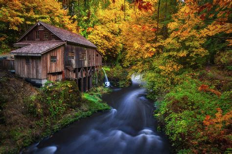 Autumn Mill Photograph By Darren White Fine Art America