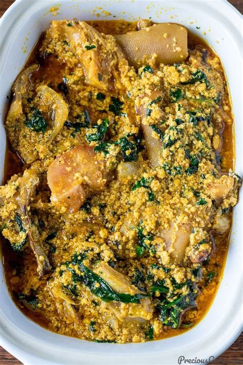 It's the month of august and i am showing you how to make some of nigeria's most popular local soups on a budget. Egusi Soup - Nigerian Egusi Soup | Recipe in 2020 | Egusi ...
