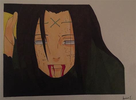 I Made This Drawing Of Neji About A Year Ago Hope You Like It Rnaruto