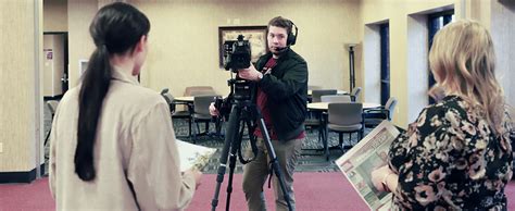 A Day In The Life Of Student Video Production Assistant Joseph Becher