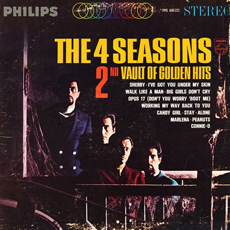 The 4 Seasons The 4 Seasons 2nd Vault Of Golden Hits 1966 Vinyl