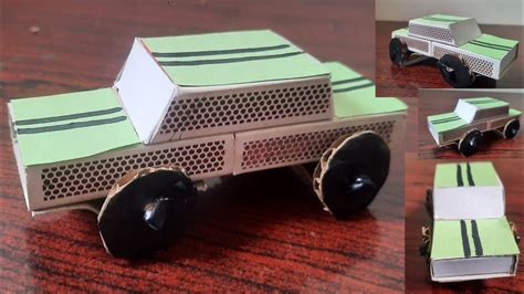 Matchbox Car How To Make A Toy Car At Home Easy Diy Matchbox Car