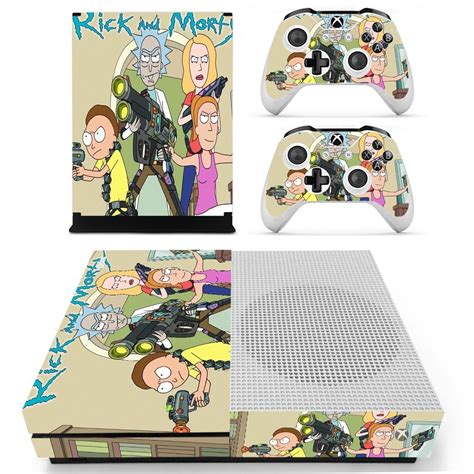 Rick And Morty Decal Skin Sticker For Xbox One S Console