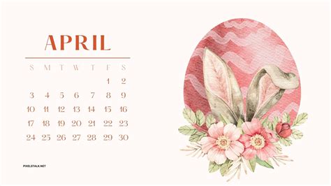 🔥 Download April Calendar Desktop Wallpaper By Katrinas April 2023