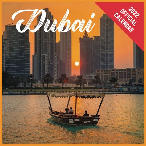 Buy 2022 Dubai Dubai Official 2022 Monthly Planner Square With 19