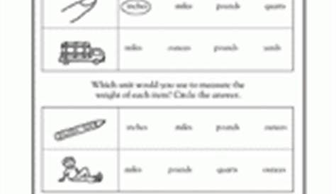 2nd grade Math Worksheets: Measurement tools | GreatSchools