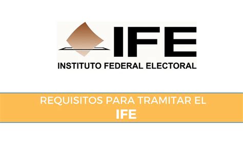 Ife was founded in 1947 as institute for technical research and development and is today among the world's leading manufacturers of vibroconveyors, screening machines and magnetic separators. Requisitos para tramitar el IFE