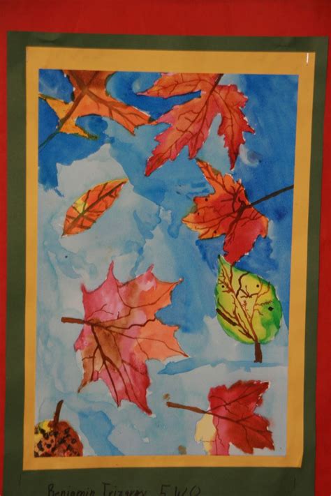 5th Grade Autumn Watercolor Fall Art Projects Fall Arts And Crafts