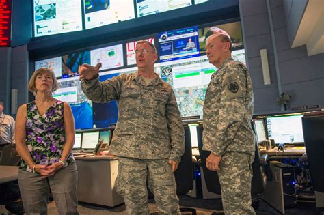 Gen Dempsey Visits 618th Tacc 618th Air Operations Center Article