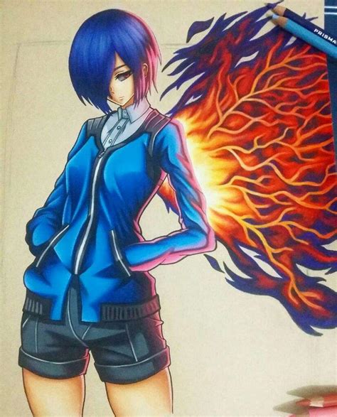 🔥touka Kirishima🔥 Tokyo Ghoul Arte Anime Amino Amino