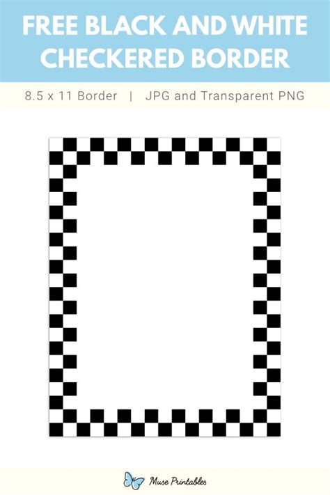 Borders Free Page Borders Printable Border Free Printable Checkered