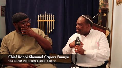 Chief Rabbi Shemuel Capers Funnye Interview Part 1 We Had To Go