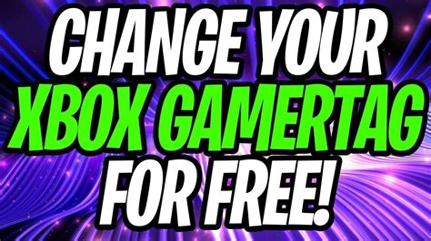 How To Change Your Xbox One Gamertag For Free 2019