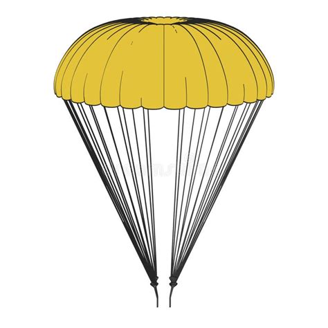 Image Of Parachute Stock Illustration Illustration Of Toon 36691668