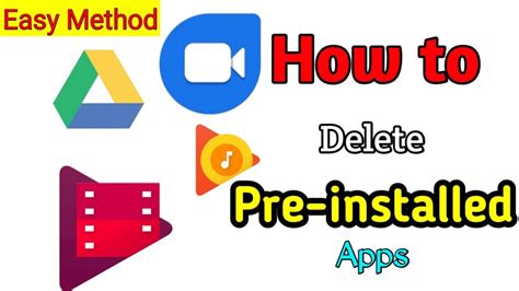 Easiest way to delete or deactivate cash app account. How To Delete Google Pre-Installed Apps On Android. - YouTube