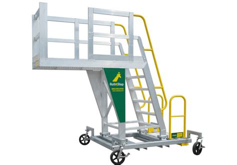 Mobile Cantilever Ladder Rollastep Saferack Installations