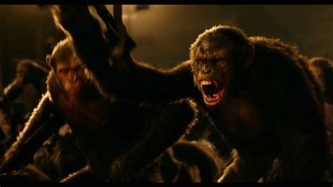 Image Koba And Blue Eyes Charge Into War Png Planet Of The Apes Wiki Fandom Powered By Wikia